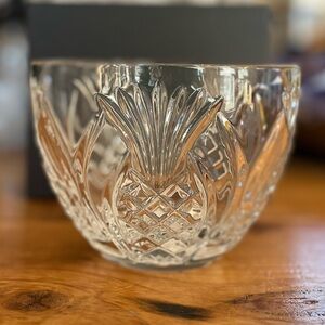 Brand New Waterford Crystal Pineapple Hospitality Small Bowl
